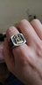 朋克摇滚Rockpunk欧美个性民族风钛钢潮人戒指男士复古霸气时尚单身食指环 E8金色共济戒 有美码7到12号 实拍图