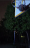 闪电客篮球网铁链 金属篮球框网/镀锌加粗铁链篮球筐网/不锈钢篮网 12扣双色篮球网（白红款） 实拍图