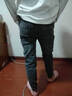 濮仕豪【两件装】春秋季牛仔裤男 宽松弹力港风潮流休闲哈伦小脚束脚裤 YD-901黑色+黑色 4XL【(38-39码)体重170-185斤】 实拍图