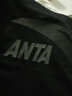 安踏（ANTA）t恤男士短袖夏季薄款圆领潮流大logo纯色舒适透气跑步上衣运动服 -5基础黑/灰标 M (170) 适合100-120斤 实拍图
