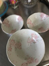 陶趣居日式盘子日本制造樱花餐具套装碗盘3D樱花雨面设计陶瓷套装间取樱 6.6英寸钵 实拍图