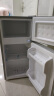 荣事达（Royalstar）【送货上门】迷你冰箱小 小型双门电冰箱家用宿舍冷冻冷藏节能 76L9RSZ【一级能效】【三天一度电】银 实拍图