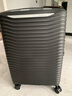 新秀丽（Samsonite）拉杆箱大容量行李箱男女旅行箱 万向轮登机箱时尚抗压 密码箱 HG0 KJ1-黑色 25英寸 【需托运 适合1-2周旅行】 实拍图