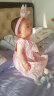 TTKA 婴儿公主裙子无袖包屁女宝宝连衣裙0-1岁薄款新生儿衣服夏季 粉红色 73cm适合6-9个月 实拍图