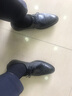 村哥牛皮皮鞋男商务正装男士布洛克皮鞋透气英伦雕花男鞋 黑色 41 实拍图