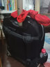 爱路易Ailouis拉杆书包初高中小学生大容量潮流双肩书包可背可手提可拉 石墨黑 实拍图