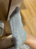 杜威克 瑜伽袜子硅胶防滑袜练功舒适按摩女士五指袜耐磨运动袜透气吸汗 灰色 实拍图