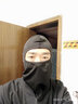 潮人心（CHAO REN XIN）头套夏季防晒面罩护全脸机车头盔内胆透气挡风冰丝摩托车骑行男女 浅灰 实拍图