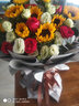 艾斯维娜鲜花速递混搭花束生日礼物全国同城花店配送 9朵向日葵-心有阳光 实拍图