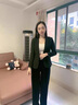 晨芙职业西装套装女春秋气质时尚休闲小个子西服外套正装美容院工作服 (常规)单件卡其色外套 L 建议100-110斤 实拍图