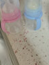 贝儿欣（BABISIL） 奶瓶婴儿宽口径PP吸管奶瓶180ml/300ml 粉蓝色 180ml-2个装 晒单实拍图