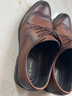 奥康（Aokang）（Aokang）英伦风布洛克雕花皮鞋商务正装鞋新郎婚鞋棕44码 实拍图