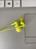 铁三角 CLR100is 入耳式通话有线耳机 手机耳麦 学生网课 运动耳机 音乐耳机 橧绿色 实拍图