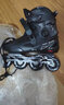飞鹰 轮滑鞋FBS初学入门成人高校大学社团溜冰鞋花式刷街旱冰鞋轮滑鞋 黑色标配 41-42 实拍图