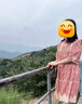 德玛纳（dme）【佩斯利印花】夏V领五分袖绑带X型伞裙a字连衣裙女中长款 实拍图