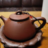 尊壶 宜兴紫砂壶球孔石瓢壶原矿紫泥泡茶壶国工沈惠芳作品刻山水200ml 刻绘山水石瓢 实拍图