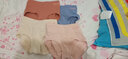 莫代尔女士内裤女高腰透气柔棉石墨烯抗菌裆女士内裤大码收腹提臀短裤女 (灰紫+桃红+肤色+米红) 4条 XL (建议110-135斤) 实拍图