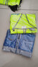 徽安良品反光背心 领导高端应急反光衣马甲 交通建筑工地施工荧光背心 安全员监理工程加厚反光马甲可印字 荧光黄 XL 实拍图