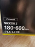 尼康（Nikon） 全画幅微单Z卡口变焦镜头 Z180-600mm F 5.6-6.3 VR 官方标配 实拍图