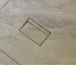 德力西（DELIXI）隐藏式地插不锈钢嵌入式隐形地插座大理石瓷砖地板纯平防水地面插 【长方形】二位五孔地插 实拍图