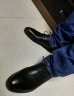 意尔康男鞋韩版商务休闲鞋系带平底单鞋气质皮鞋男 97420W 棕色  40 实拍图