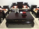 祥蕴阁红木家具印尼黑酸枝 (学名:阔叶黄檀）沙发实木家具明清古典客厅大卷书沙发组合 家具意向金，付清尾款后发货。 组合 实拍图