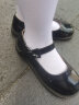 巴拉奇女童皮鞋春秋儿童演出鞋软底黑色皮鞋单鞋皮鞋 BL3308 黑色 35码  晒单实拍图