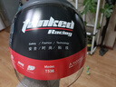 坦克（Tanked Racing）T536摩托车头盔大半盔3C男女士四季防晒电动车安全帽 亚黑 XL  实拍图