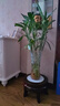 巧素实木花架中式客厅绿萝木质花盆办公室盆景架子电视柜两边的架子 圆形 面30厘米*高45厘米1个 实拍图