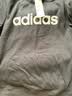 阿迪达斯（adidas）男薄绒运动套装 秋季户外跑步健身训练服梭织连帽风衣直筒长裤 黑色夹克外套+黑直筒裤/简约两件套 M/175 实拍图