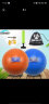 百斯卡 中考充气实心球 2KG中小学考试比赛训练达标2公斤橡胶实心球 蓝色 2KG(中考)（不带气筒） 实拍图
