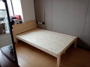欧宝美实木单人床双人床公寓床实木床1.2米宽带侧抽屉 实拍图