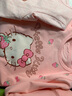 Hello Kitty女童内衣套装棉儿童秋衣套装秋冬秋衣秋裤家居服睡衣裤秋装 【春秋C款】粉色 56018 130 适合125-135cm 实拍图