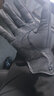 AMZ复古手套摩托车骑行防护手套机车骑士男女通用防护透气可触屏手套 黑色 XL 实拍图