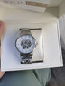 宝时捷手表男表潮流时尚镂空自动机械表黑色名牌保时捷男士手表防水6605 介玫白盘钢带 实拍图