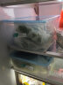 佳佰 冰箱储物盒大保鲜盒长方形塑料密封蔬菜水果抽屉式冷冻整理收纳盒 透明蓝2大2小 晒单实拍图