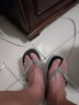 悠米欣（YOUMIXIN）人字拖鞋男夹脚个性防滑橡胶沙滩鞋夏季时尚外穿户外休闲男潮拖鞋 黑色 M 建议42-43脚 实拍图