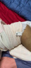 babycare婴儿护肚围 新生儿裹腹宝宝棉护肚子脐带儿童防着凉保暖腹部神器2片装24*17cm TFQ002维尔粉 实拍图