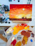 蒙玛特（Mont Marte） 油画套装油画工具 画箱油画布框油画颜料画笔12色装含画箱 32色套装(100ml/支) 实拍图