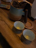 叁旬 山峦旅行茶具便携式功夫茶具日式泡茶壶陶瓷一壶四杯户外快客杯 实拍图