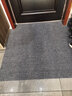 蒙娜丝 入户地垫门垫脚垫门口进门玄关防滑垫子耐磨除尘家用商用可裁剪 深邃灰色 120cm×160cm【自由裁剪】 实拍图