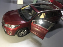 跃纪生（YUEJISHENG）广汽丰田原厂 1:18 TOYOTA  合金汽车模型 2021款新汉兰达车模 2018 新款 汉兰达 红色 实拍图