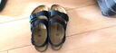 BIRKENSTOCK勃肯德国进口男女款牛皮革舒适软木Milano系踝凉鞋 男款黑色34191 40 实拍图