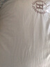 雅鹿冬季牛奶绒枕套家用枕头套48x74cm单人保暖刺绣枕套+枕芯一对装 H-冰川灰【加厚 不掉毛】 48x74cm【一只枕套+一只枕芯】 实拍图