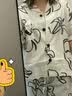 野兽派家居（tbh）黑豹与百合天丝棉家居服套装可外穿春夏男女同款睡衣   M 实拍图
