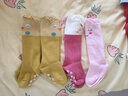 尼嘟熊婴儿袜子过膝袜春秋季松口婴幼儿高筒袜男童女童纯棉宝宝长筒袜子 （过膝）春秋宝宝袜猫咪笑脸3双 6-24月 （宝宝体重等于或超过17斤） 实拍图