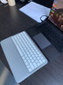 鹿为 妙控键盘   护腕垫底座硅胶手托垫创意Magic无线二代蓝牙键盘托 苹果无线键盘托-灰色-78键 实拍图