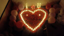 蒂诗卡 浪漫装饰道具求婚布置室内表白神器电子蜡烛生日告白结婚情人节 字母电子蜡烛套装 晒单实拍图
