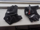 洛克兄弟骑行手套自行车半指手套夏季户外手套男女款短指骑车手套  SBR掌垫款-黑色 L 实拍图