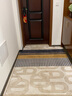 羊贵妃（YANGGUIFEI）入户地垫客厅门垫简约现代门口地垫家用定制脚垫进户门轻奢垫子 恋家深灰（无字版） 140cm*200cm 实拍图